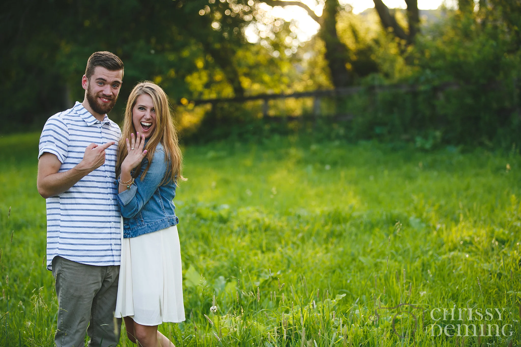 St. Charles, IL Engagement Photography | Brendan & Emily