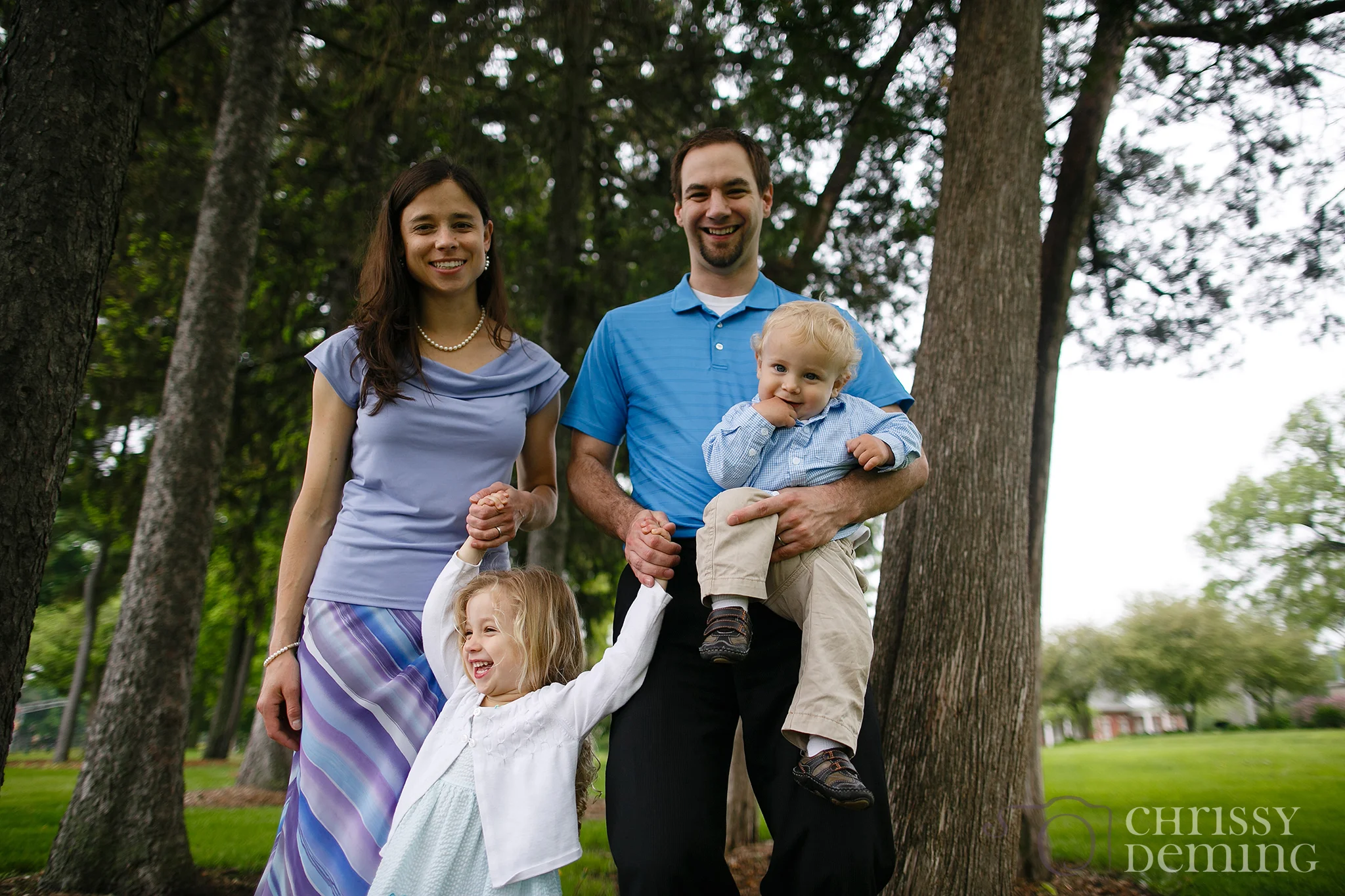 The Ellwood House, DeKalb, IL Family Photography | Jordan, Samantha, Olivia, & William