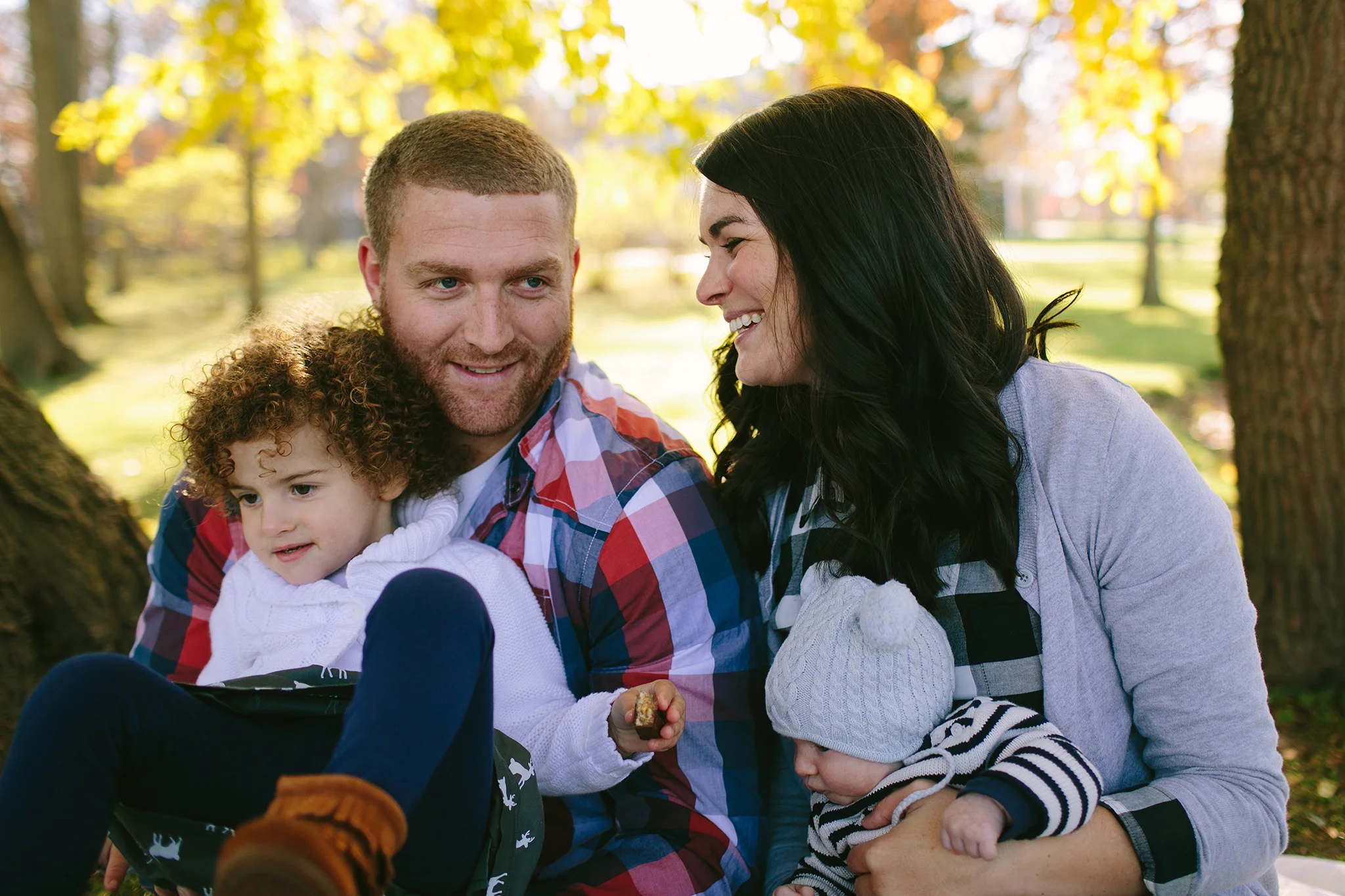 Joe, Rachel, Emma, & Roman : DeKalb, IL Family Photography