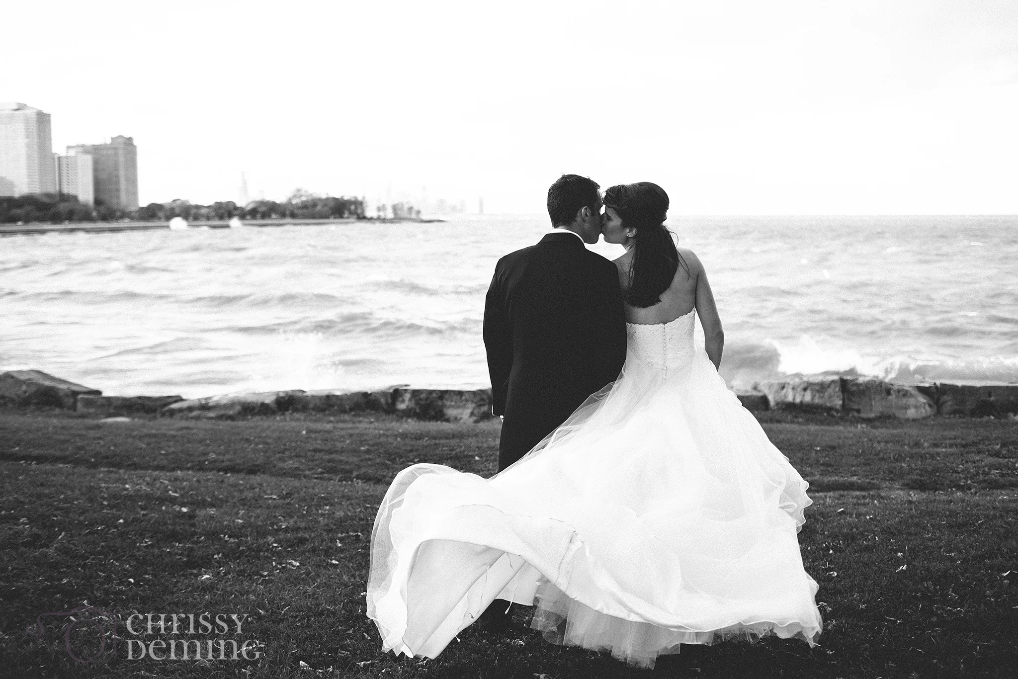 Promontory Point Wedding Photography, Chicago, IL | Dan & Sammie