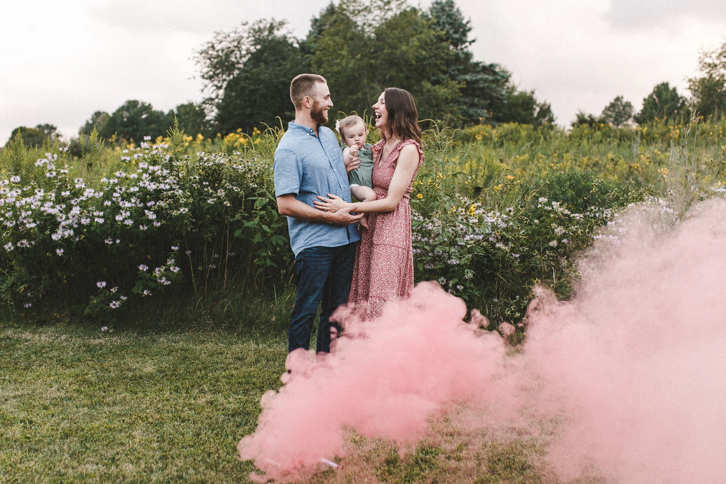 DeKalb, IL Family Photographer | Eric, Alyssa, &amp; Maisyn