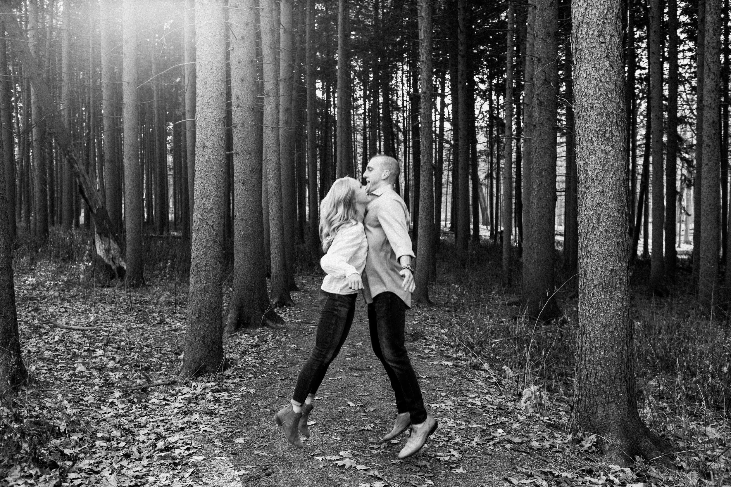 Morton Arboretum, Lisle, IL Engagement Photographer | Tyler &amp; Kelsey