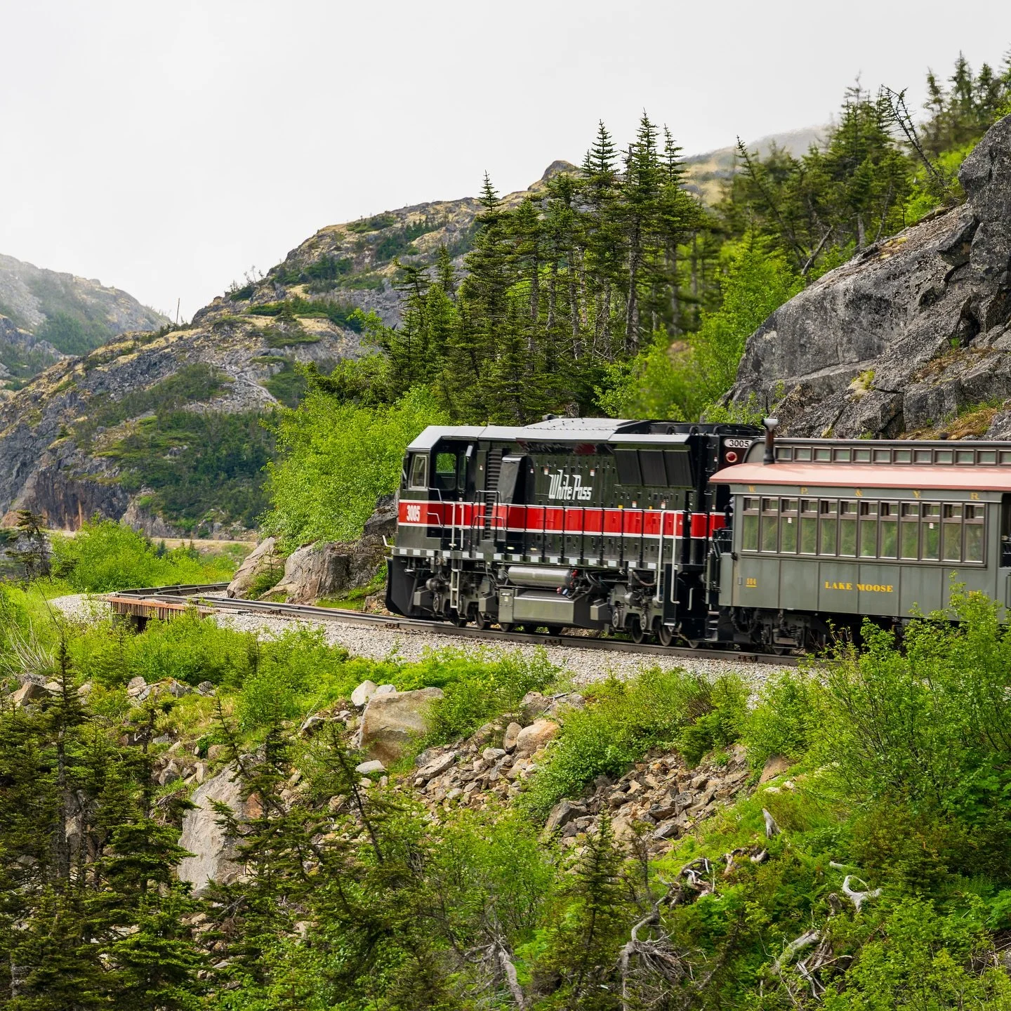 #whitepass #whitepassrailroad #whitepassrailway #alaska #skagway #thelastfrontier #railway