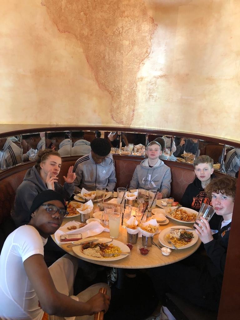Lunch at The Cheesecake Factory