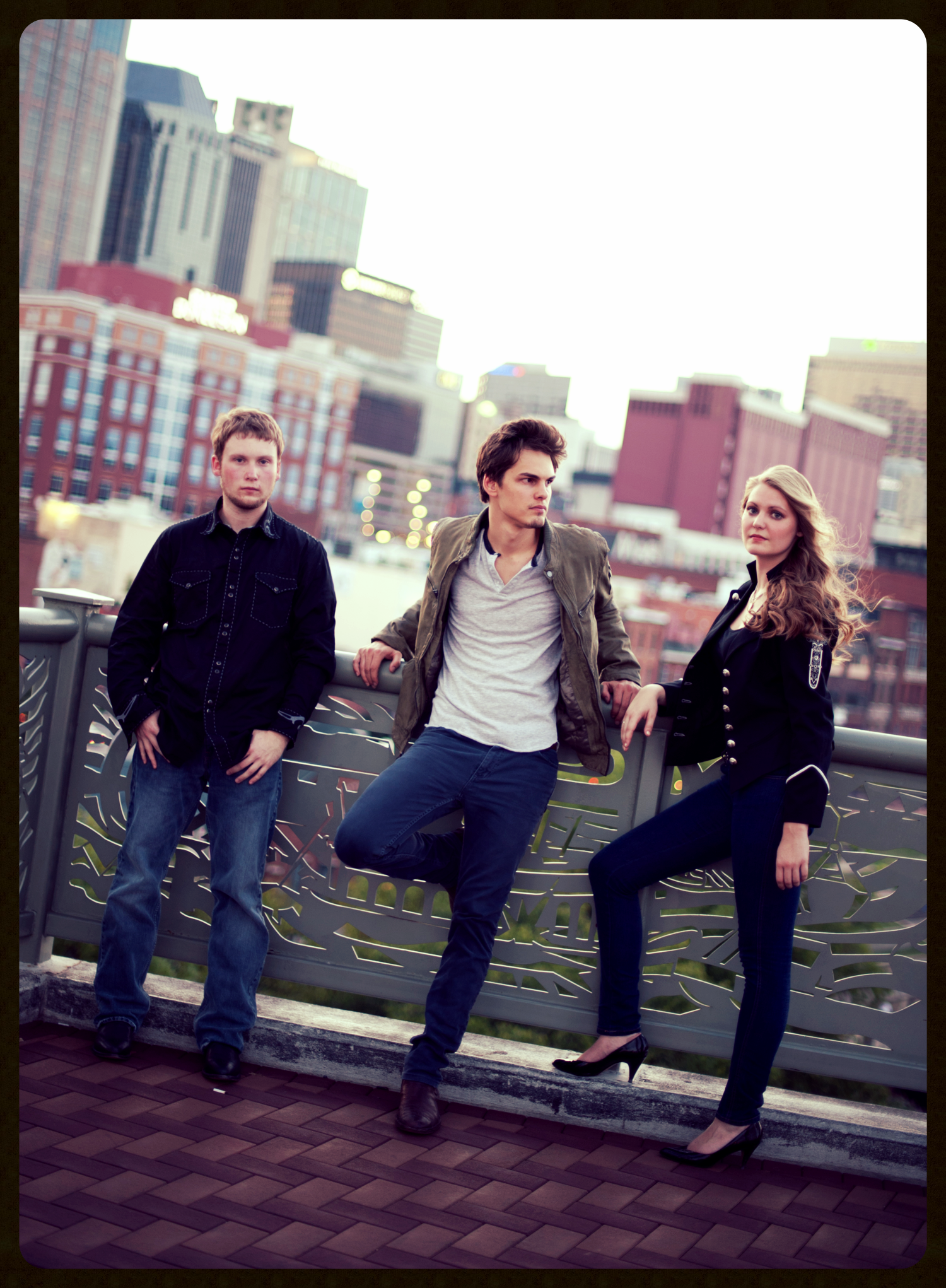 Kyle with Zach Ummer & Kayleigh Moyer, 2012