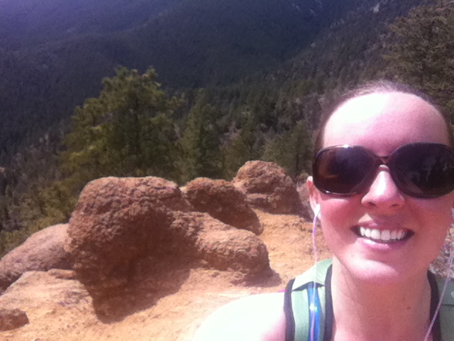  I did do Colorado-esque things, like hike mountains and stuff. This is at the top of my favorite one of all. 