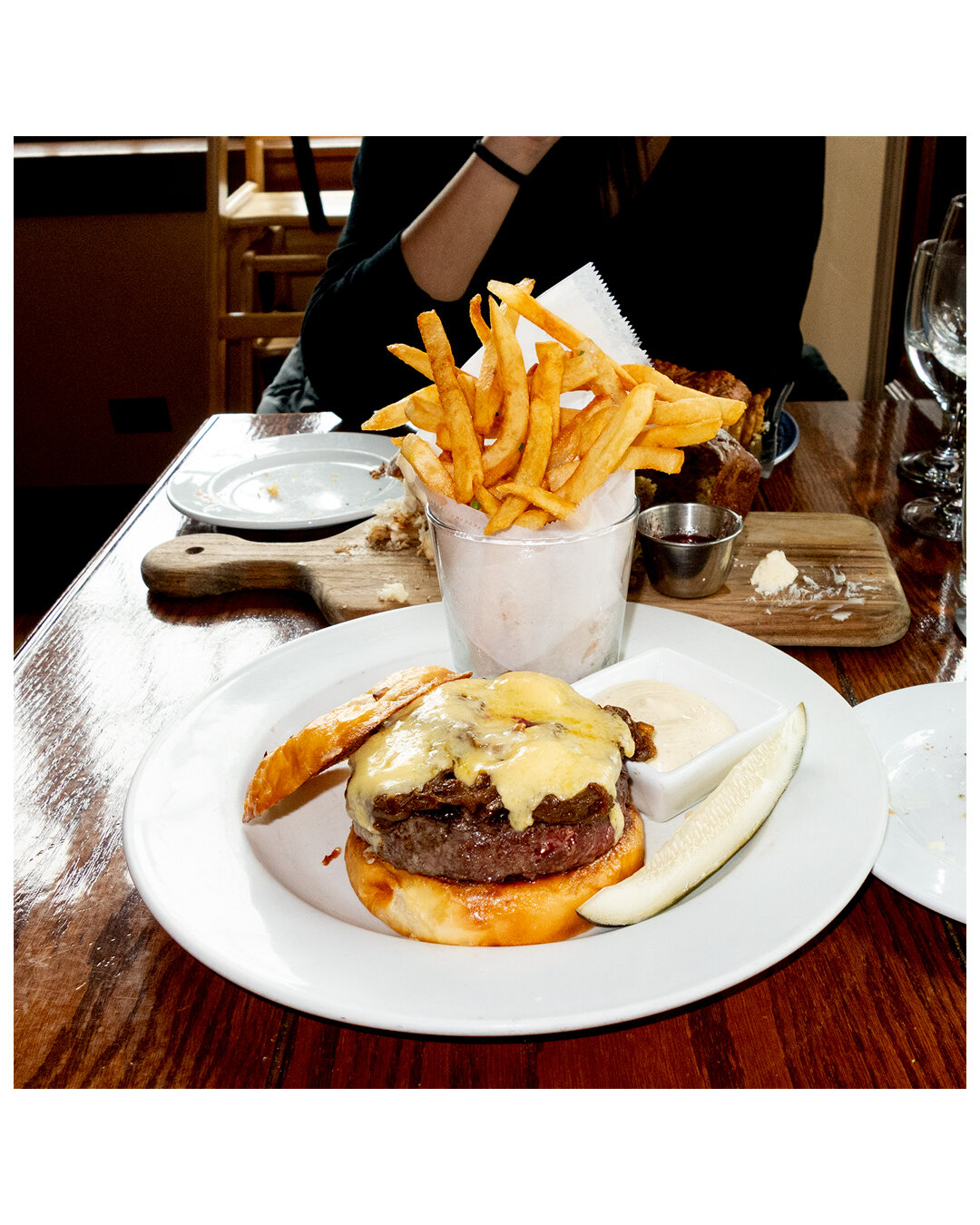 SLAGEL FARMS BEEF BURGER - OWEN &amp; ENGINE - CHICAGO, IL