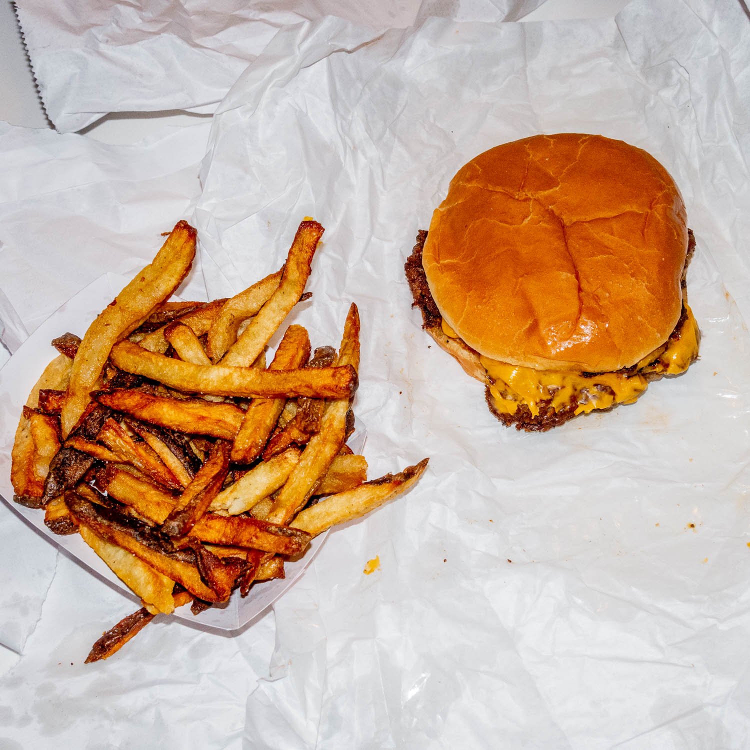 RHR DOUBLE BURGER &amp; FRIES - RED HOT RANCH - CHICAGO, IL