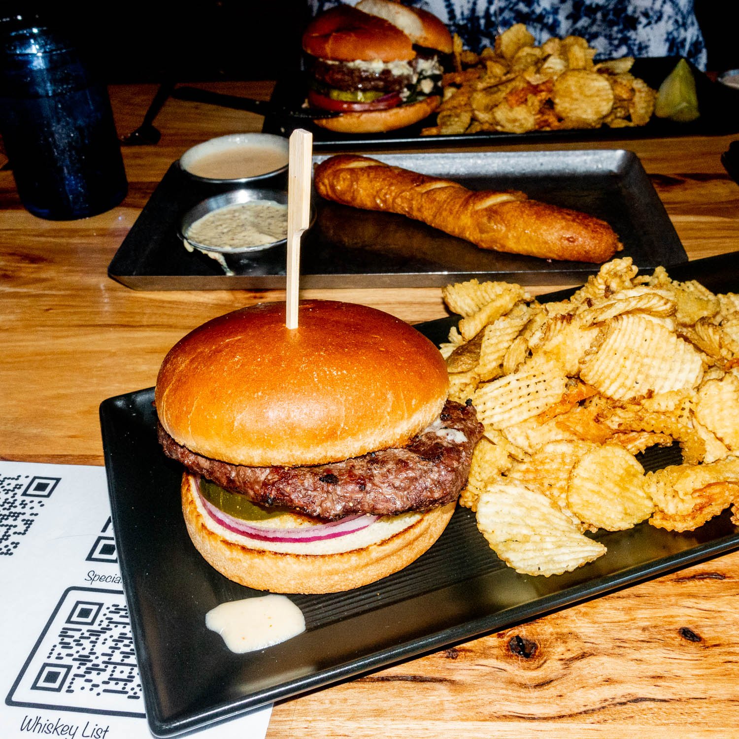 CLASSIC BURGER - CHAR WHISKEY BAR + GRILLE - ROCKY RIVER, OH