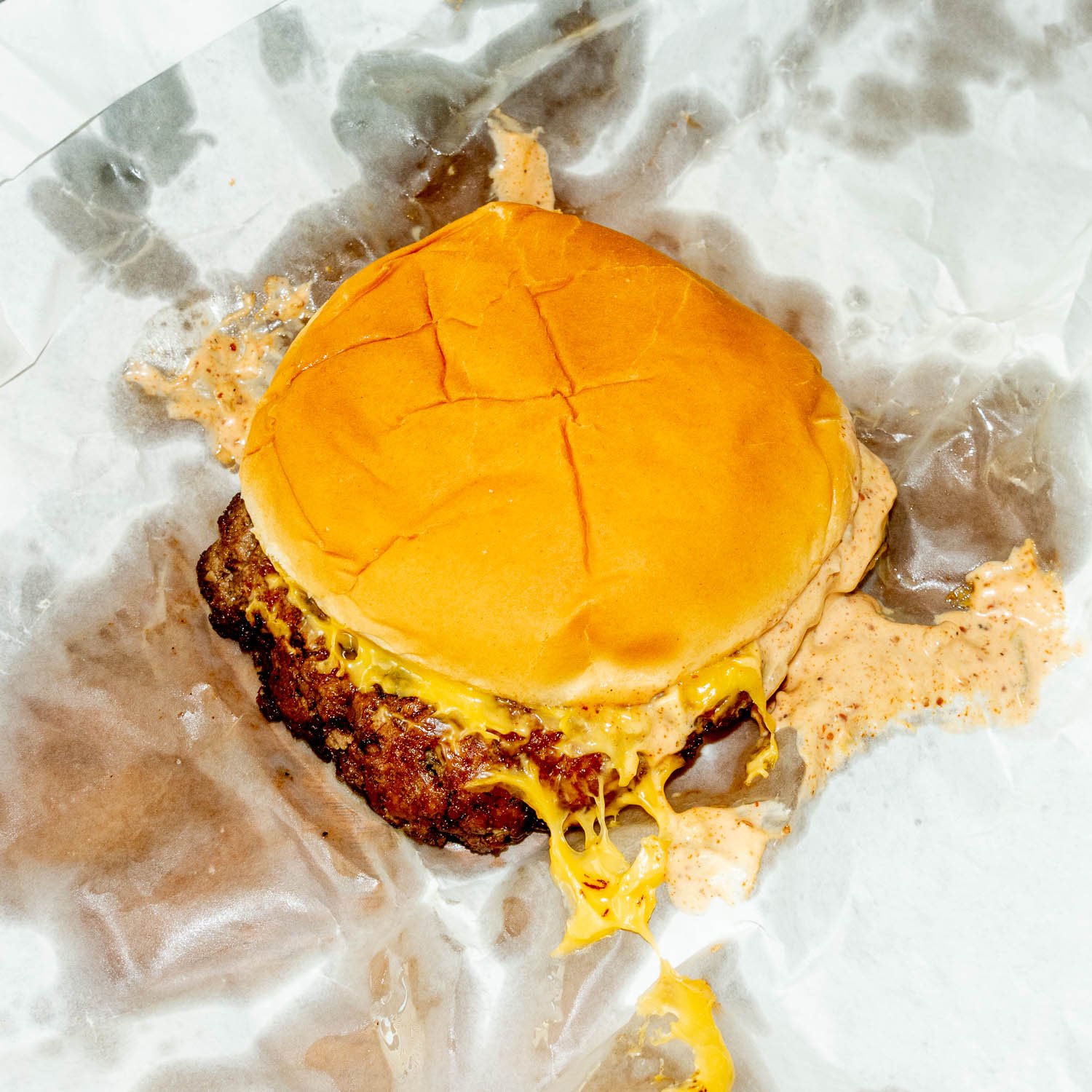 RHR DOUBLE CHEESEBURGER &amp; FRIES - RED HOT RANCH - CHICAGO, IL