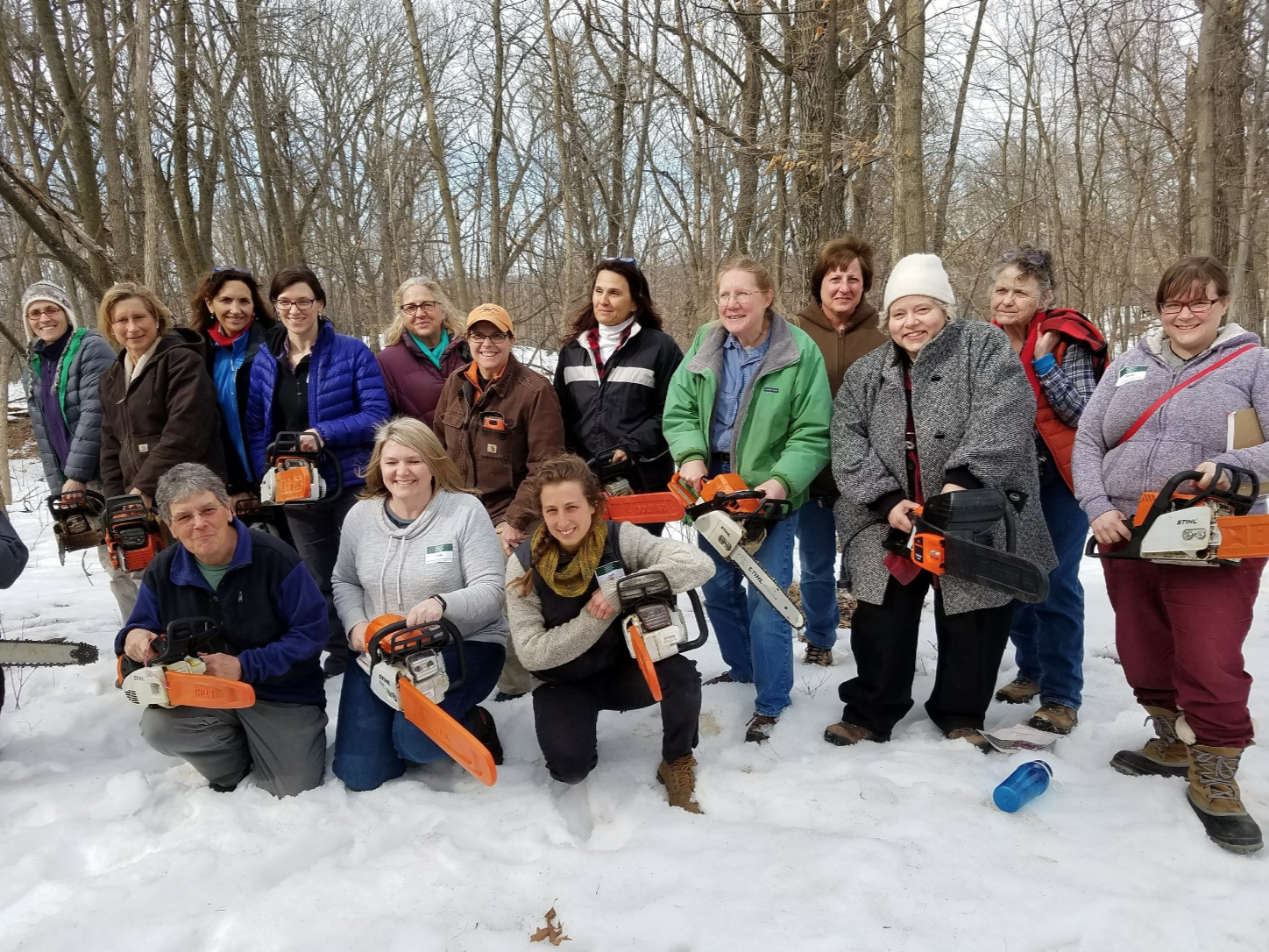 Women of the Woods on the Water Paddle