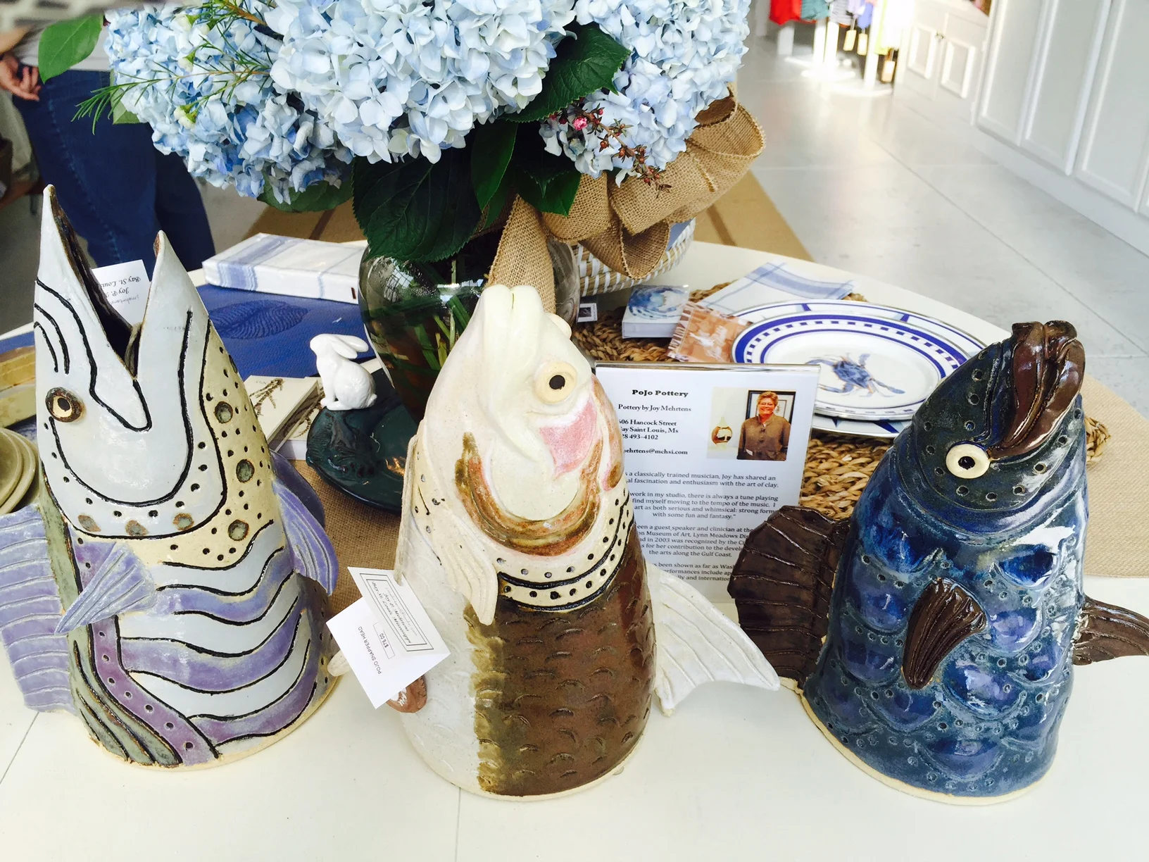 Pottery by Joy Mehrten