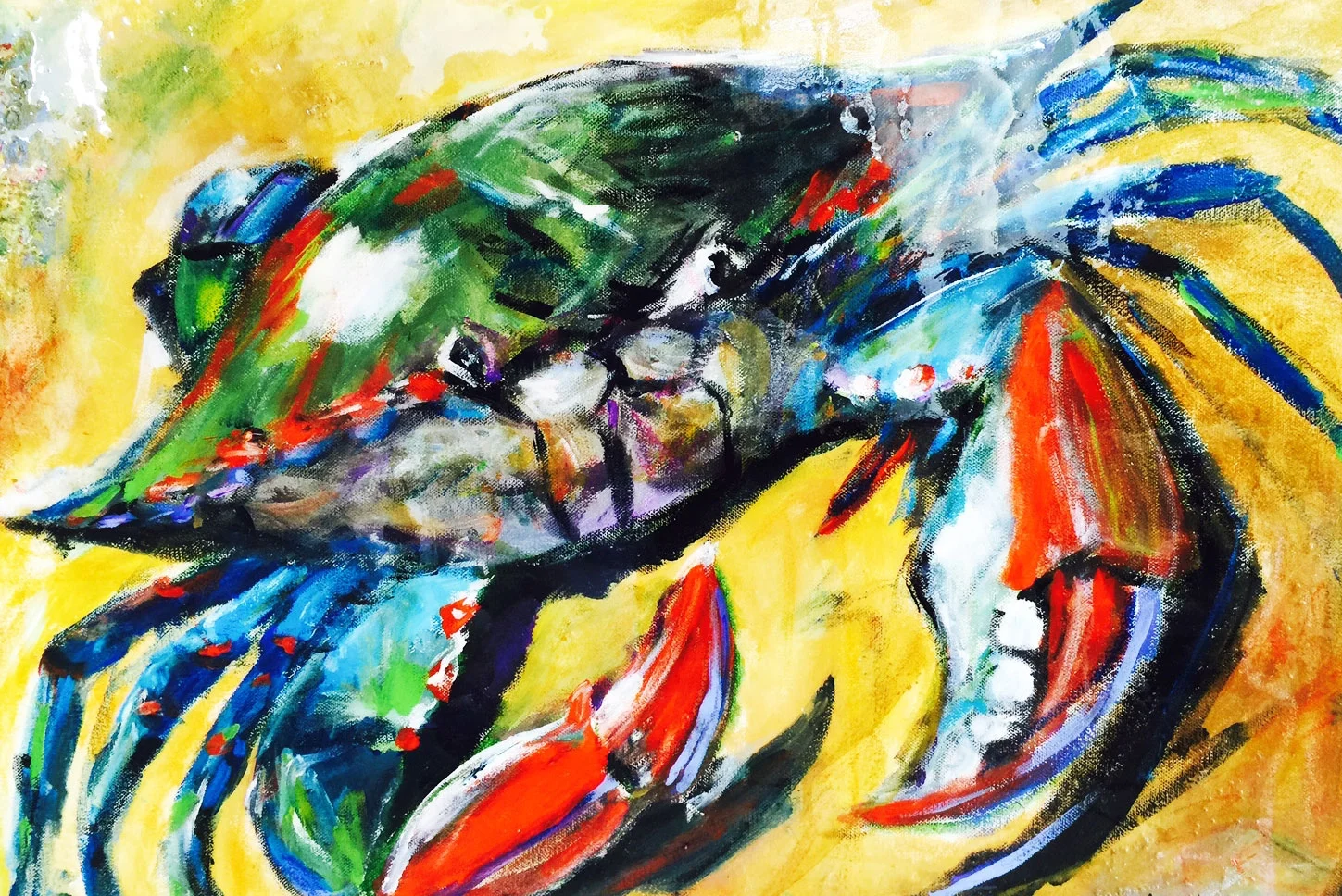 Paintings by Tehle McGuffee