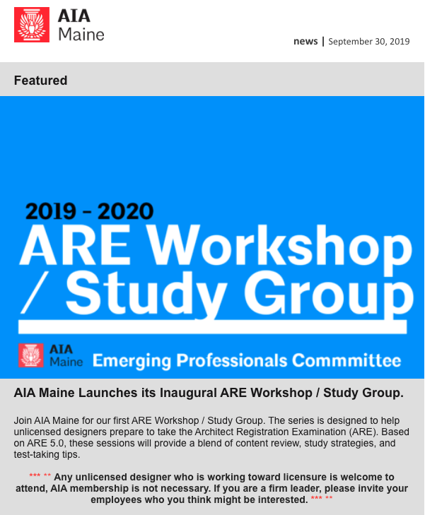 Newsletter - September 30, 2019