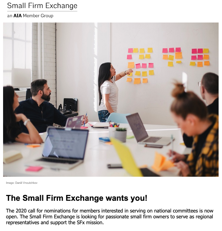 AIA Small Firm Exchange Newsletter
