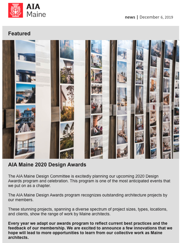 Newsletter - December 6, 2019