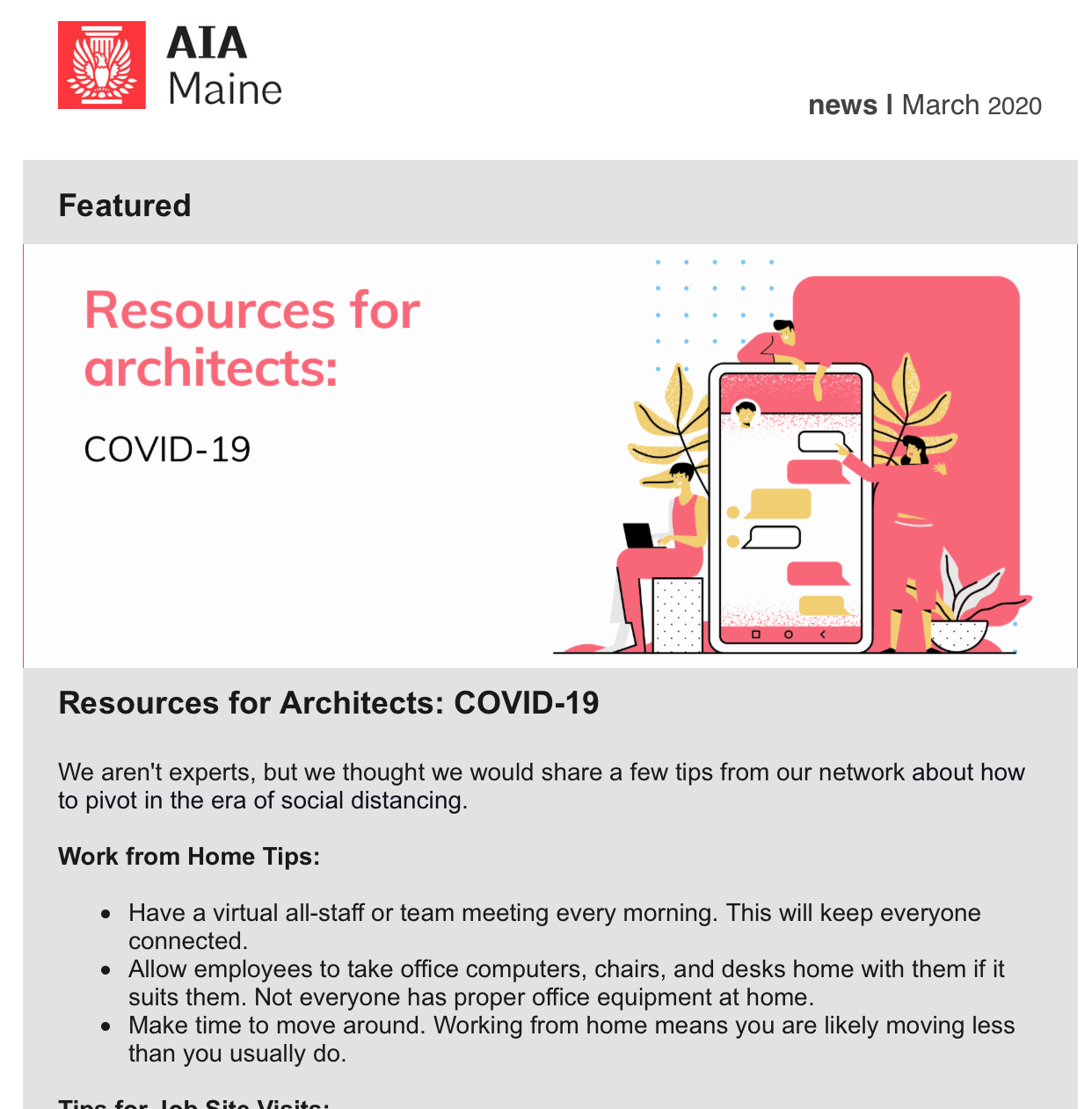 Newsletter - March 2020