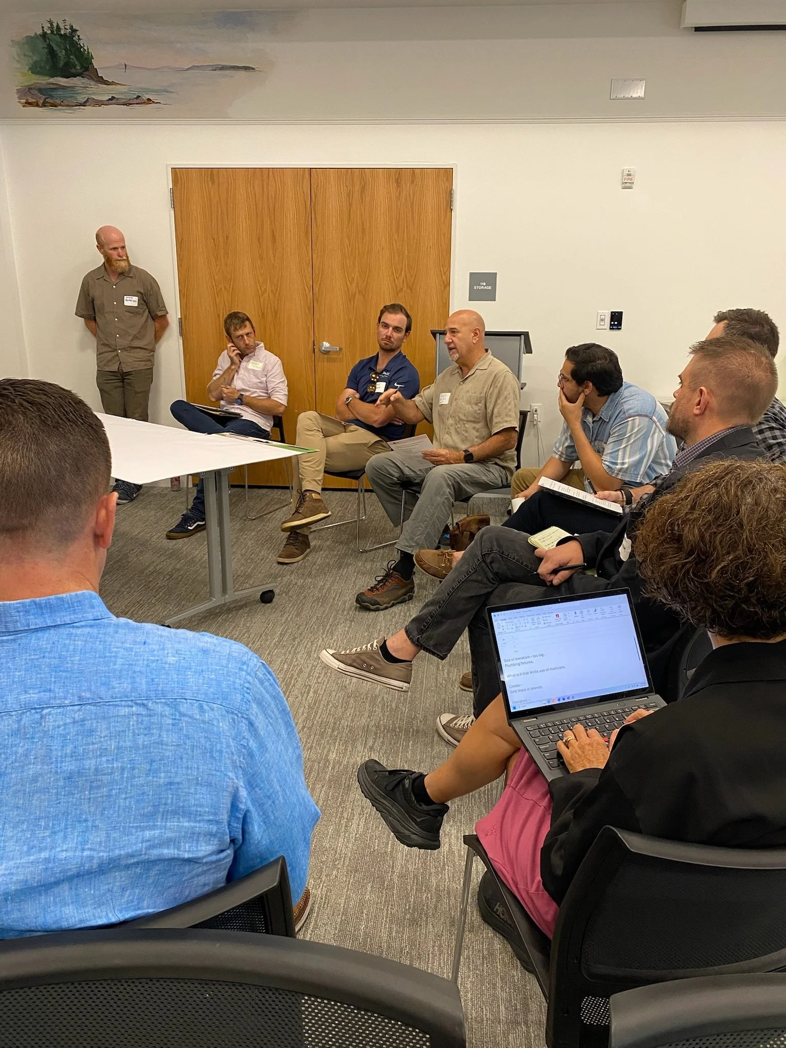 AIA Maine Hosts Roundtable Housing Discussion in Falmouth