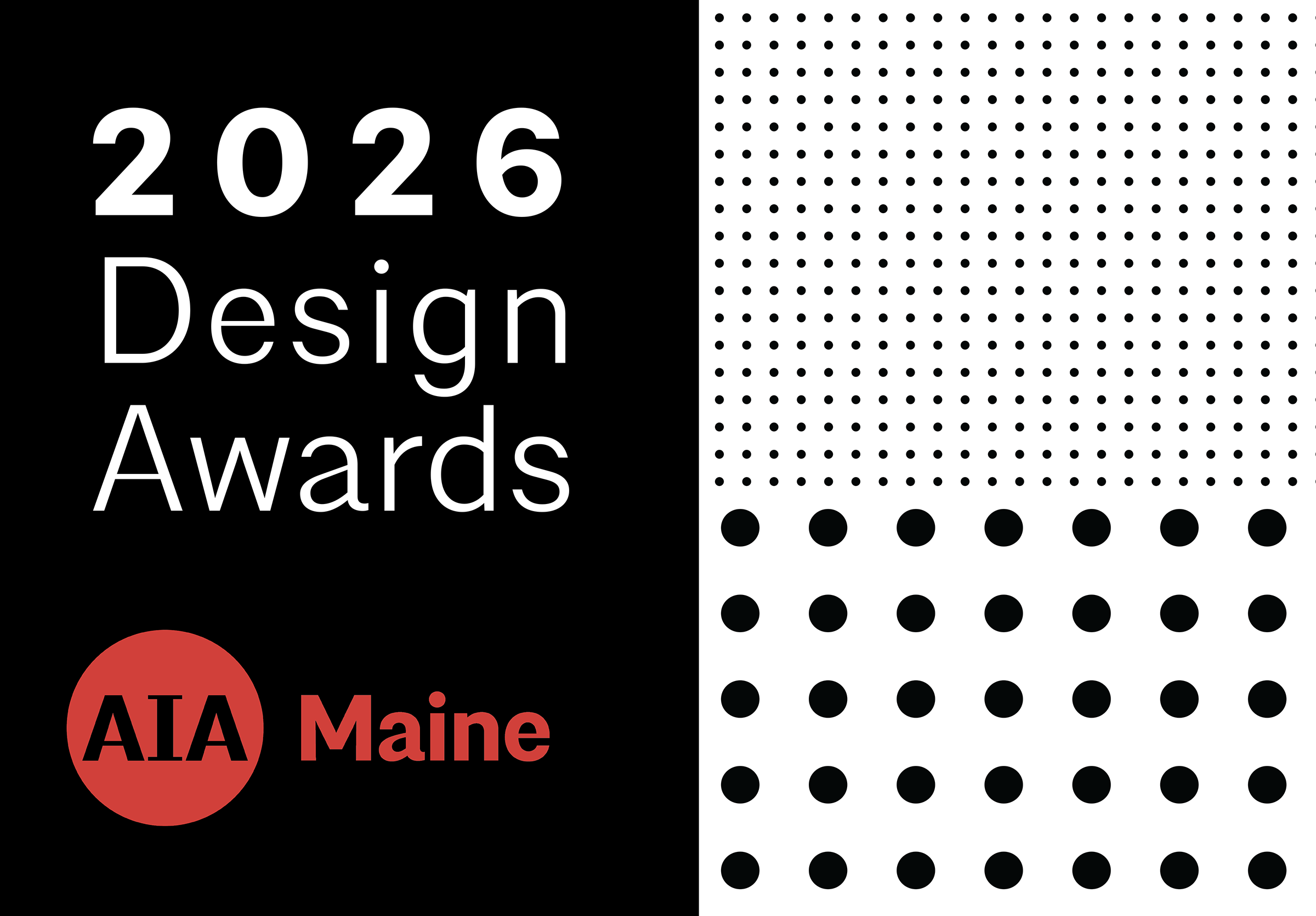 AIA MAINE 2026 DESIGN AWARDS SUBMISSIONS ARE OPEN