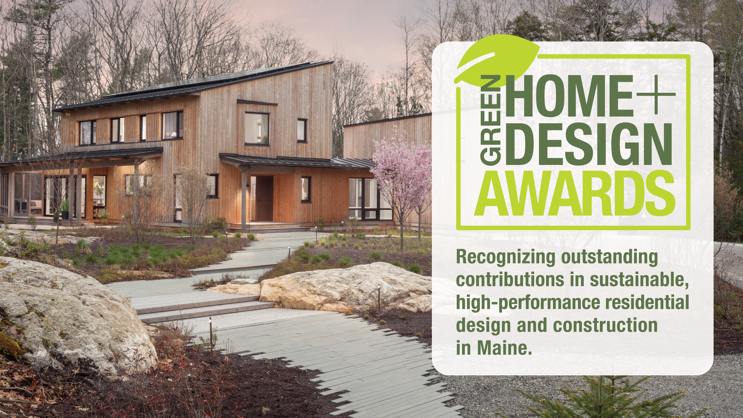 2026 GREEN HOME + DESIGN AWARDS