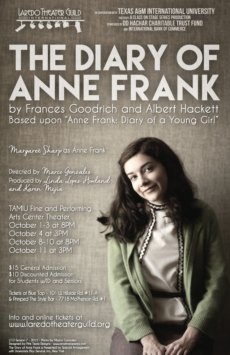 Poster Designs :: LTGI's The Diary of Anne Frank