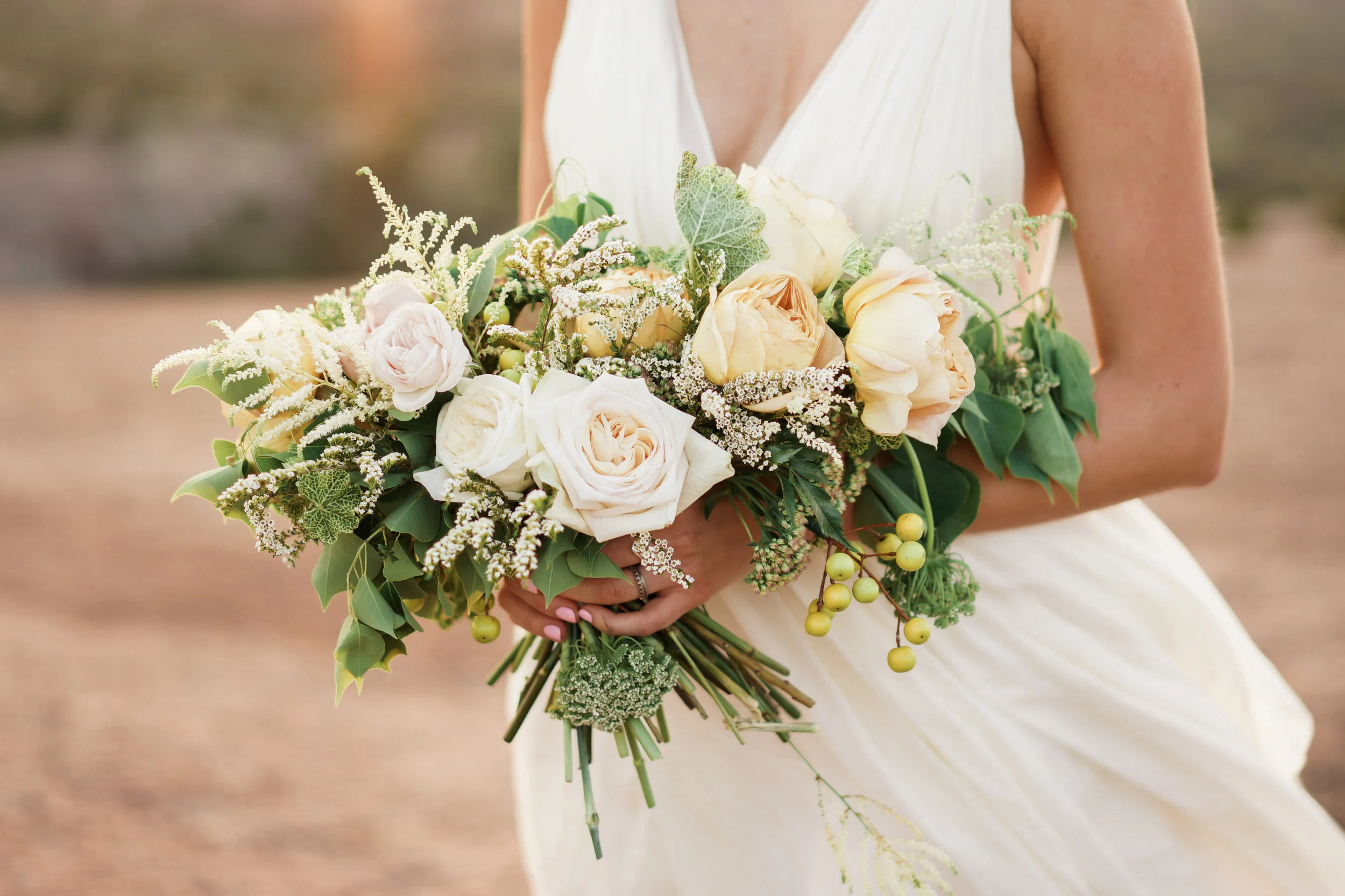 Fine Art Austin Wedding Photographer. Enchanted Rock Bridal Session. Florals by Clementine ATX.
