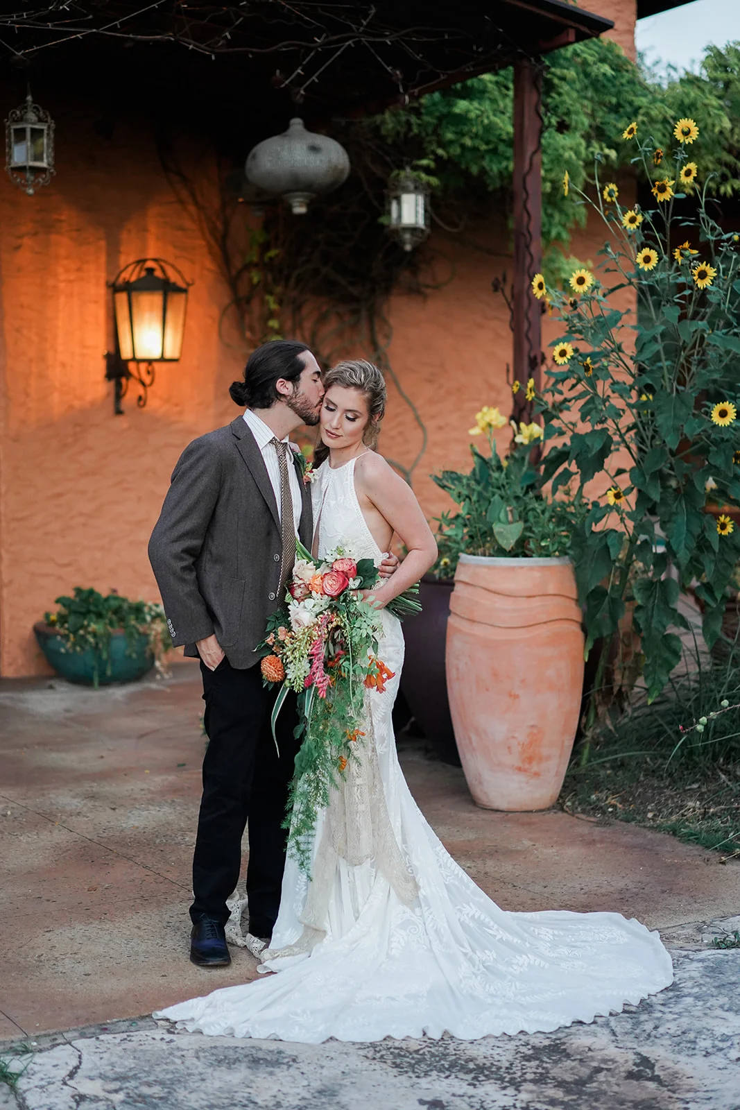 Brides of Austin featured wedding shoot. Wild Onion Ranch Wedding Photos. Boho style wedding shoot. Austin wedding photographer.