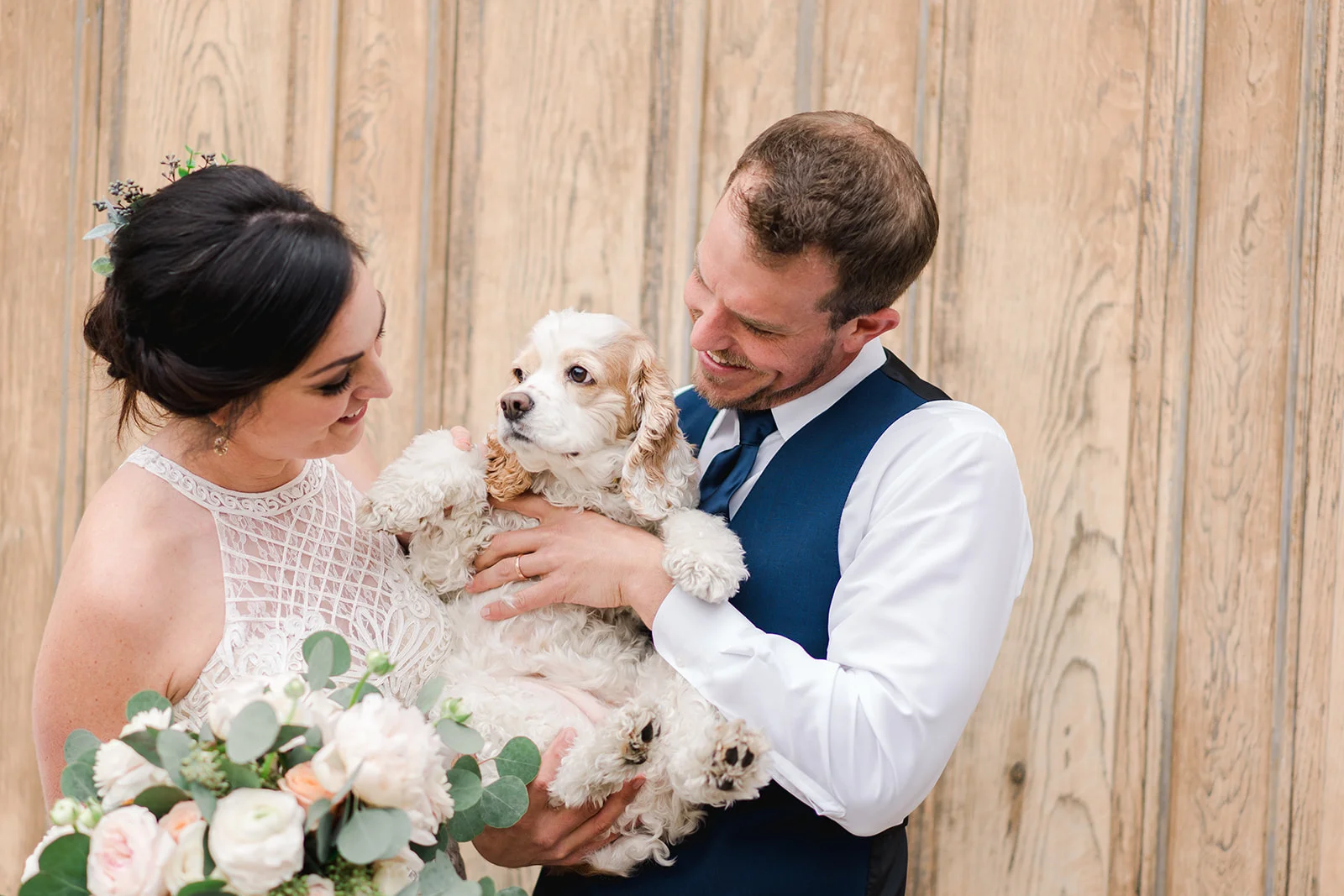 Austin Wedding Photographer | Intimate Austin Wedding Photos | Chapel Dulcinea Wedding | Austin Wedding Venue | Austin Elopement | Caitlin Rose Photography | Dogs in Weddings
