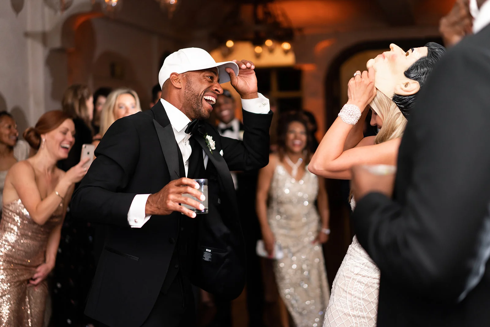 Villa Antonia wedding reception