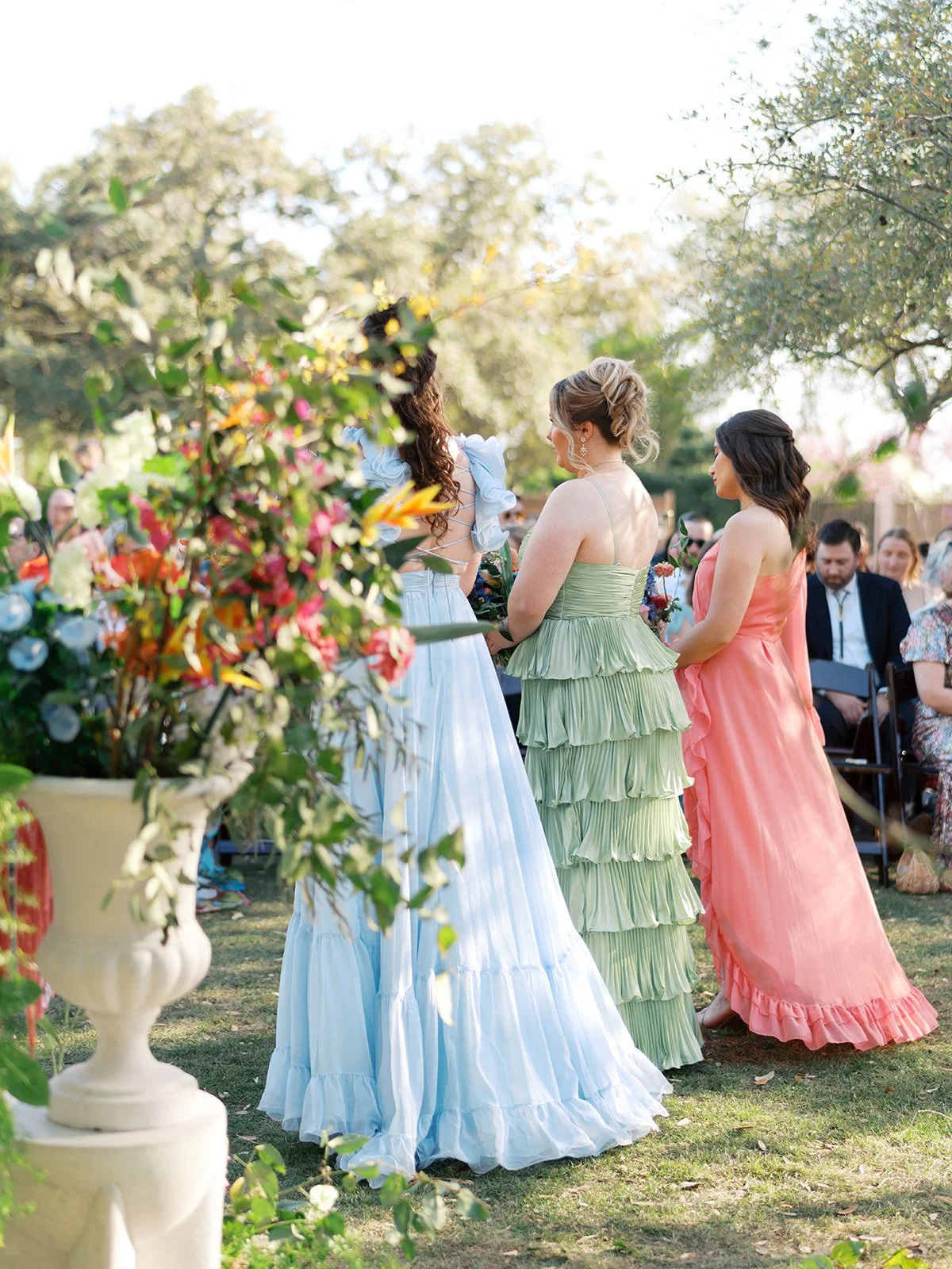 San Antonio Botanical Garden wedding ceremony