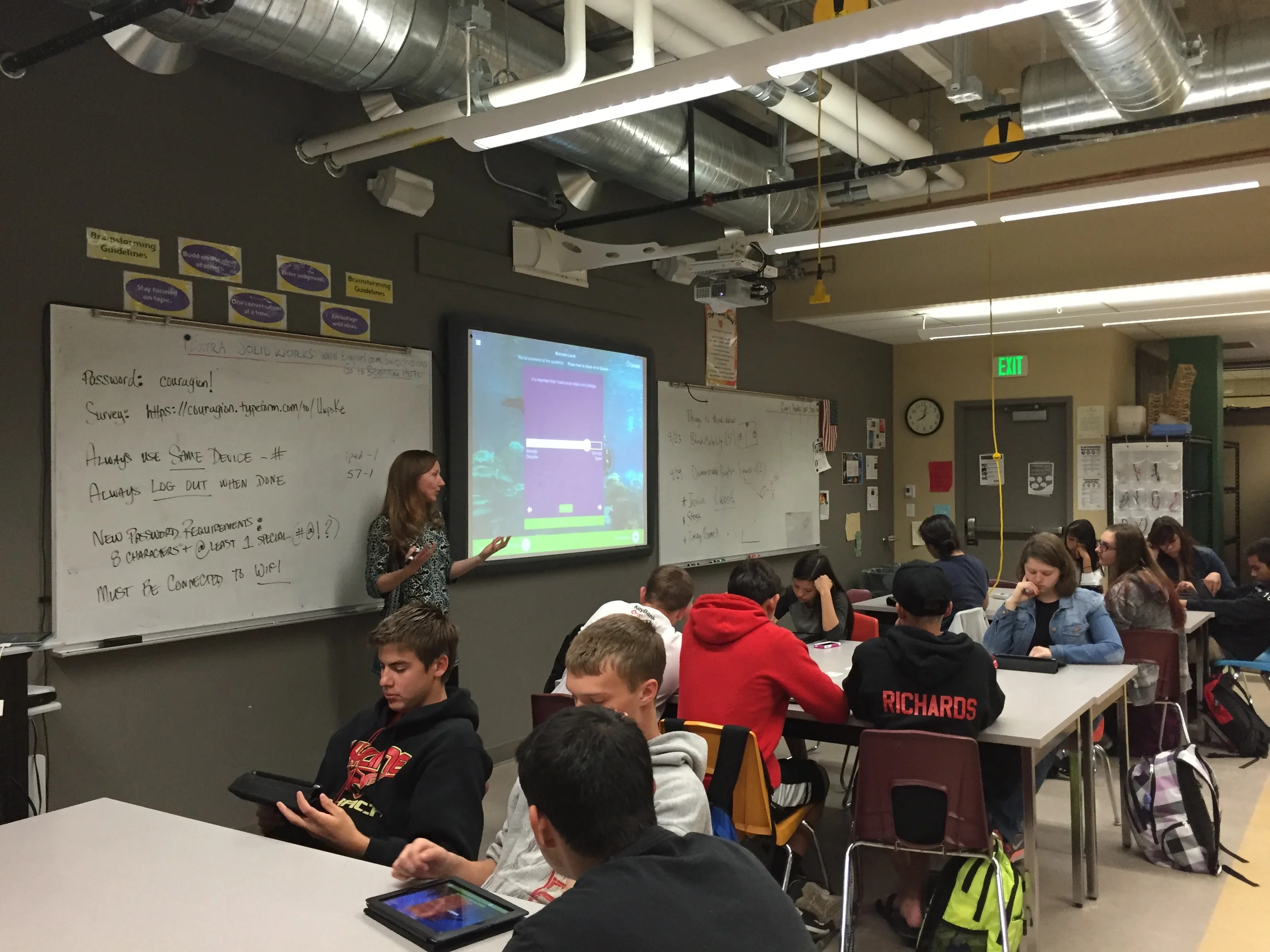 Project-Based Learning + Skyline HS + Couragion