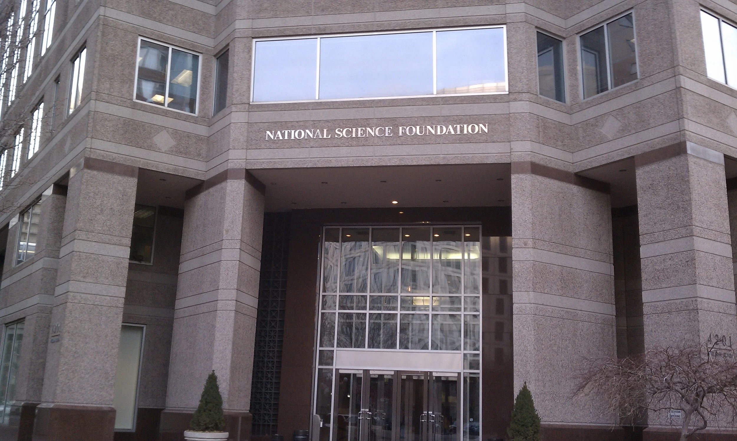 Proud to Have the Support of the National Science Foundation