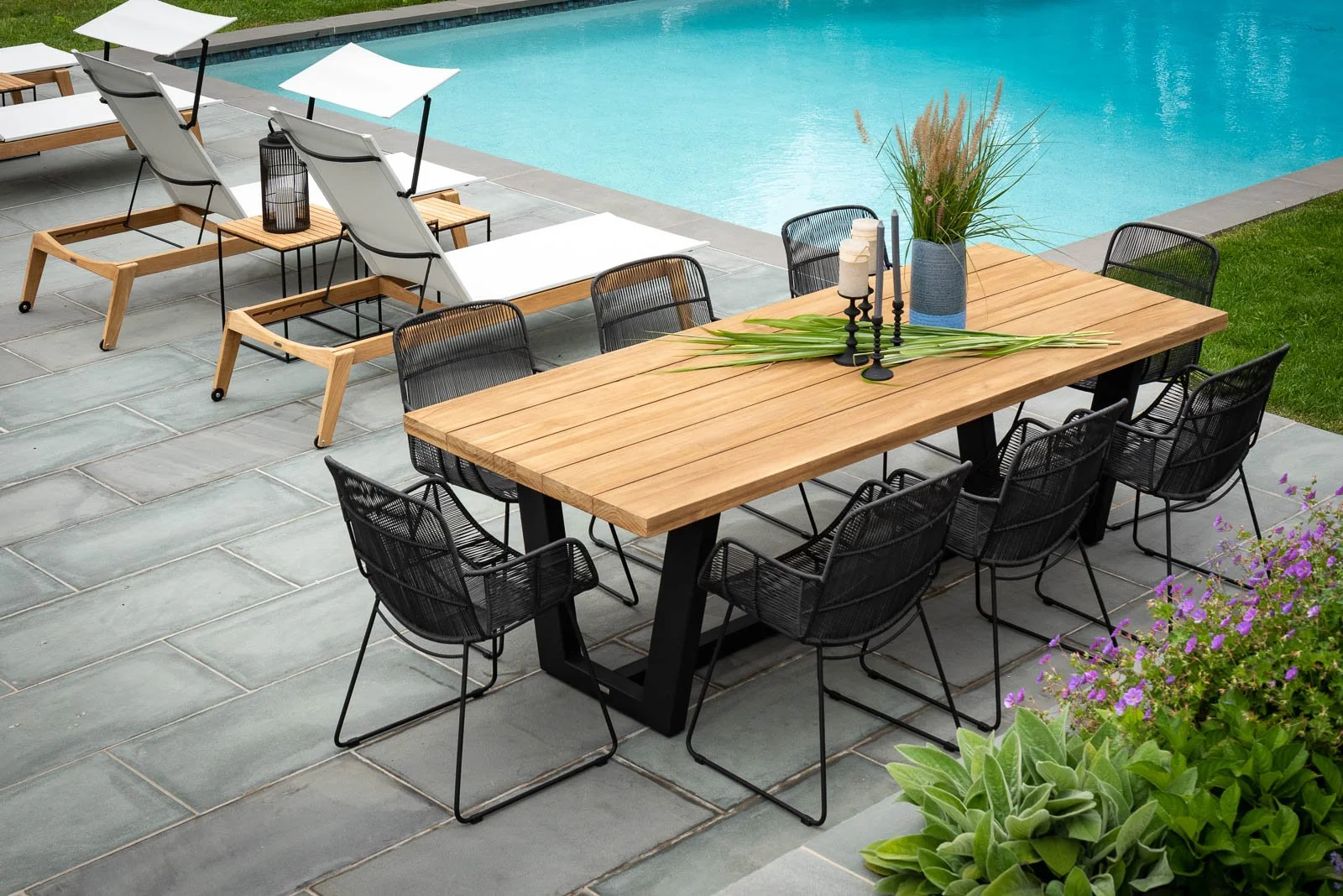 Advertising photography for national outdoor furniture company