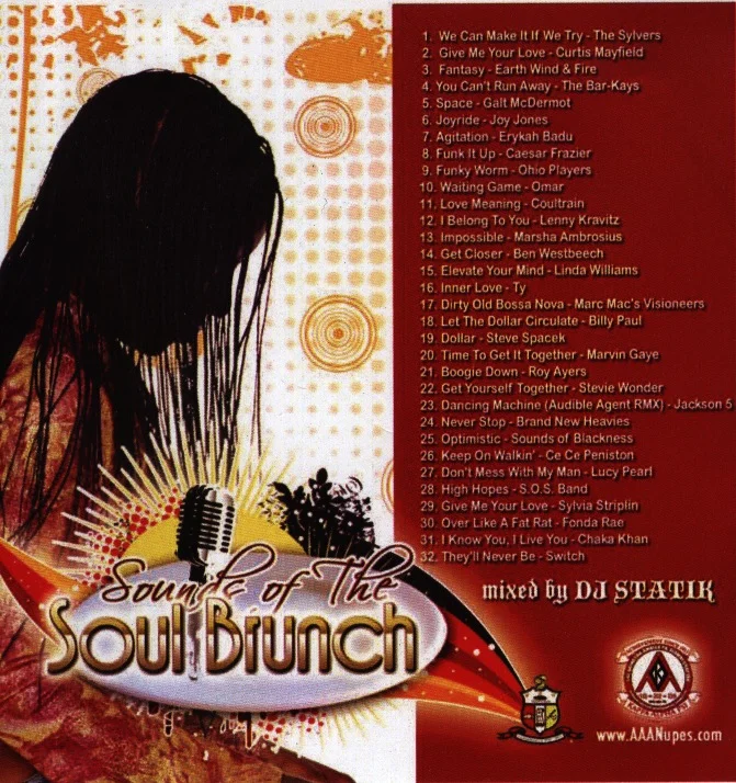 Flashback Friday: Sounds of the Soul Brunch Mixtape