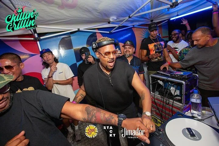 Flashback to a couple weeks ago with the Toronto fam @stfdjs @djdopey @tabooisedson @gurubros &amp; @djtilt! @chillinandgrillinparty is one of the best events on the planet. Thanks so much for having your boy out 🇨🇦
