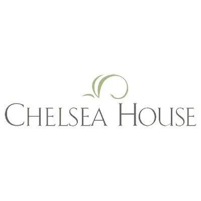 Chelsea House logo with a stylized green swirl above the text