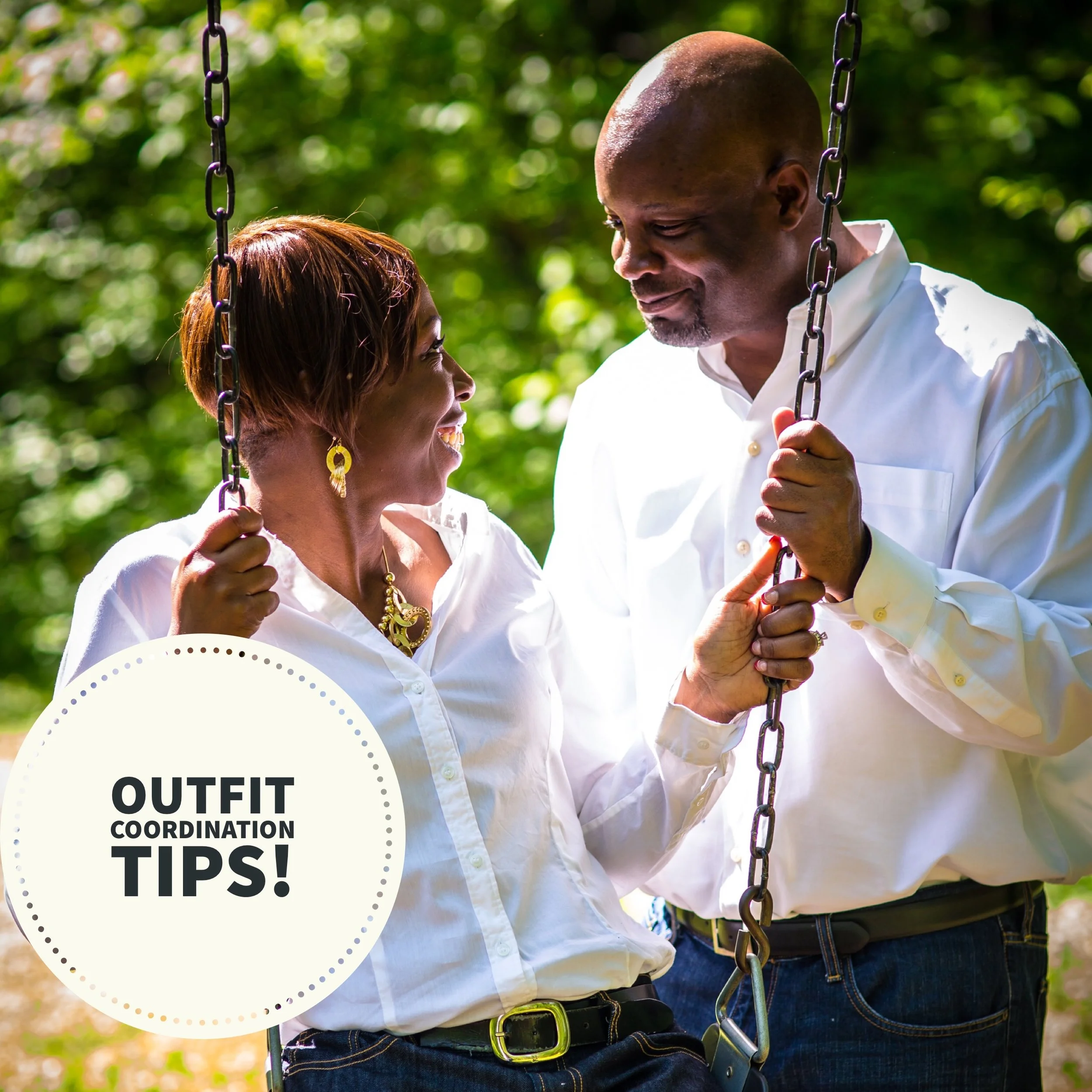 How to coordinate outfits to get the best look in your photos.