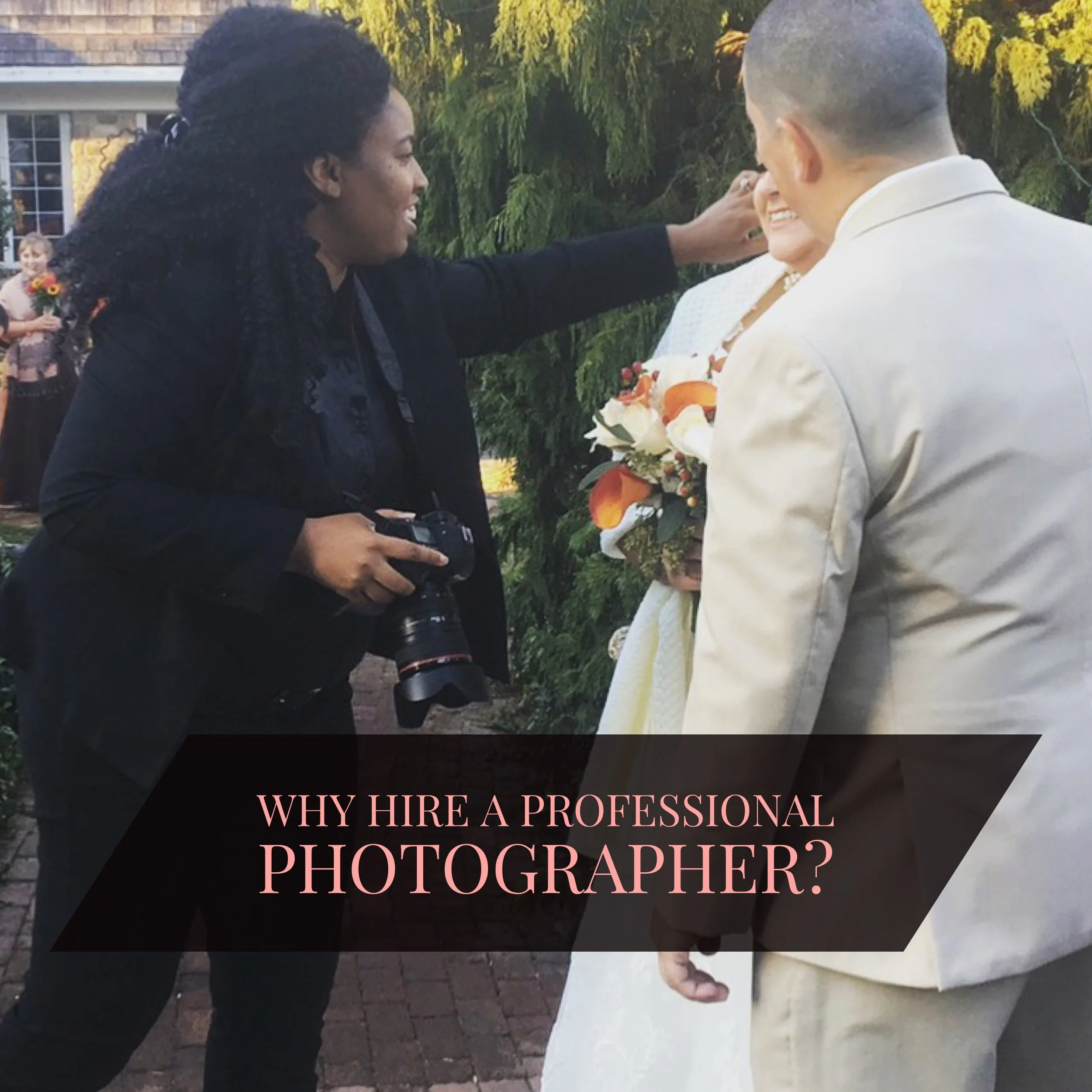 Why hire a professional photographer for your event?
