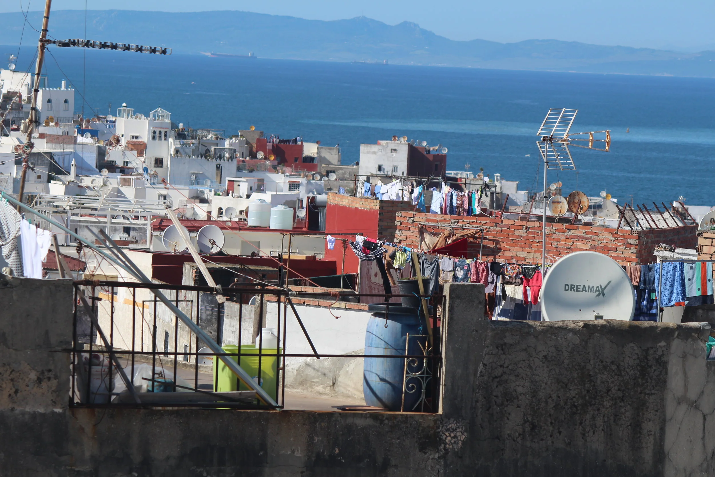 Rooftops and the Sea.JPG