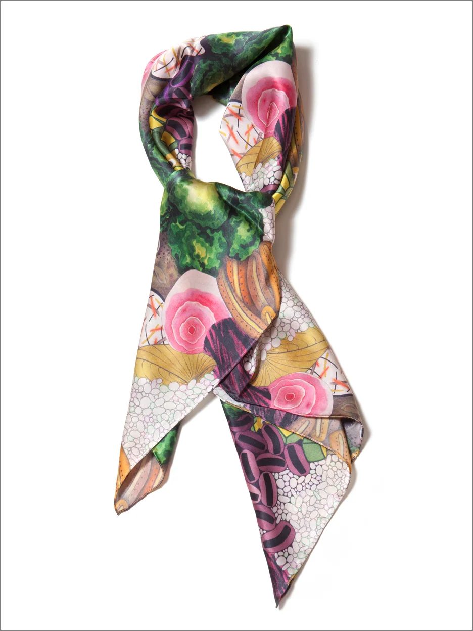 Un Casado Silk Scarf