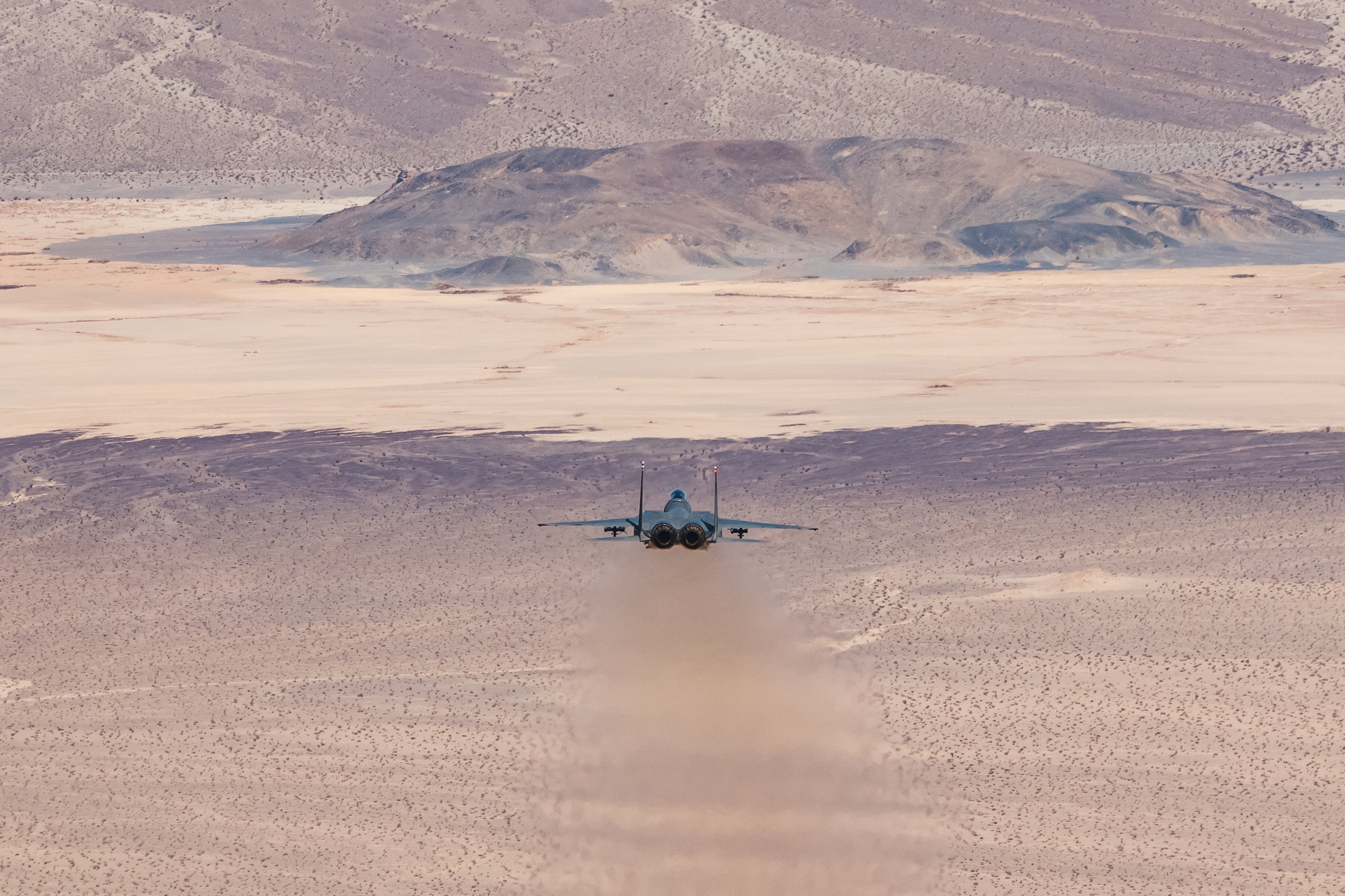 F-15 Entering Panamint