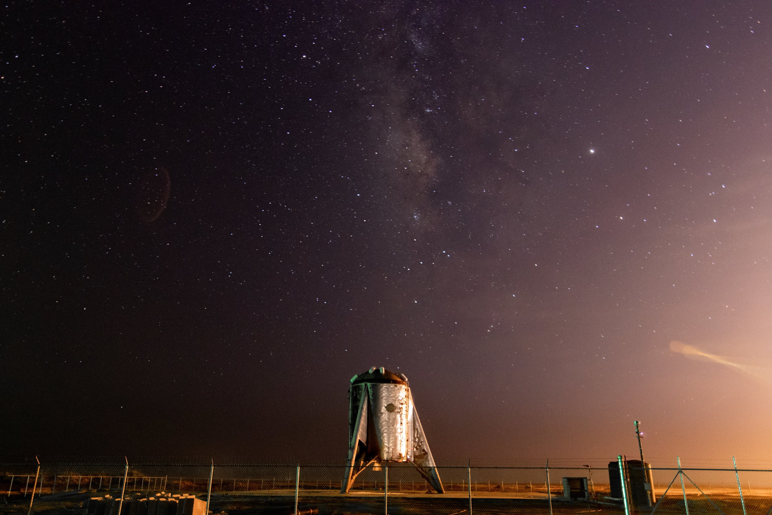 Starhopper and the Milky Way
