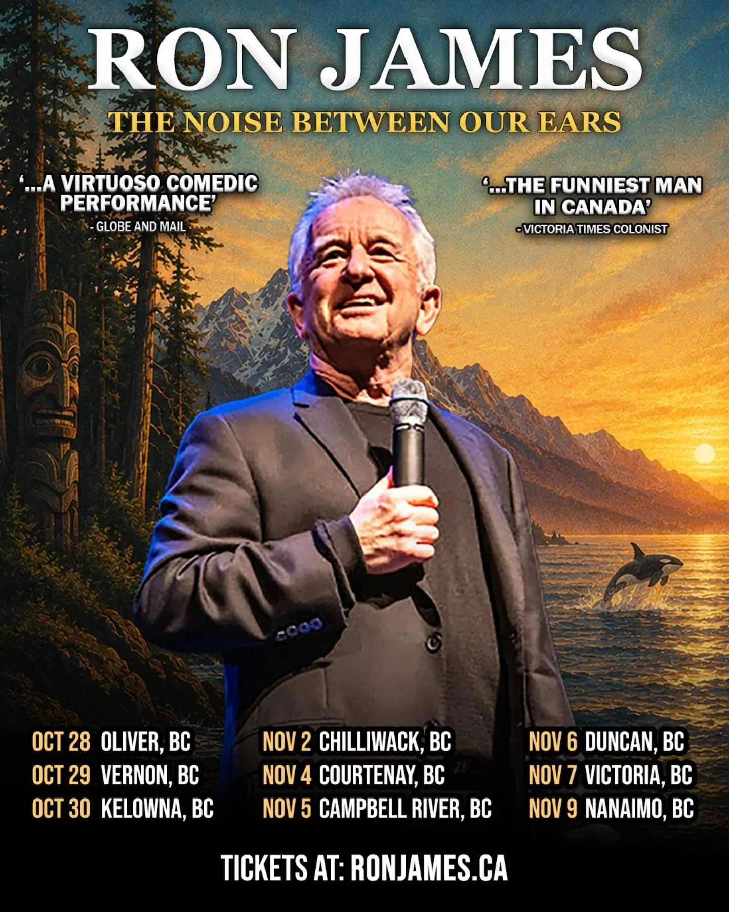 I&rsquo;ll be crossing the Great Divide to the enchanted lands on the other side for a short tour in BC come October! Always a blast playing that corner of Canada! 🎤🇨🇦

UPCOMING SHOWS:
📍 OCT 28 - Oliver, BC
📍 OCT 29 - Vernon, BC
📍 OCT 30 - Kelo