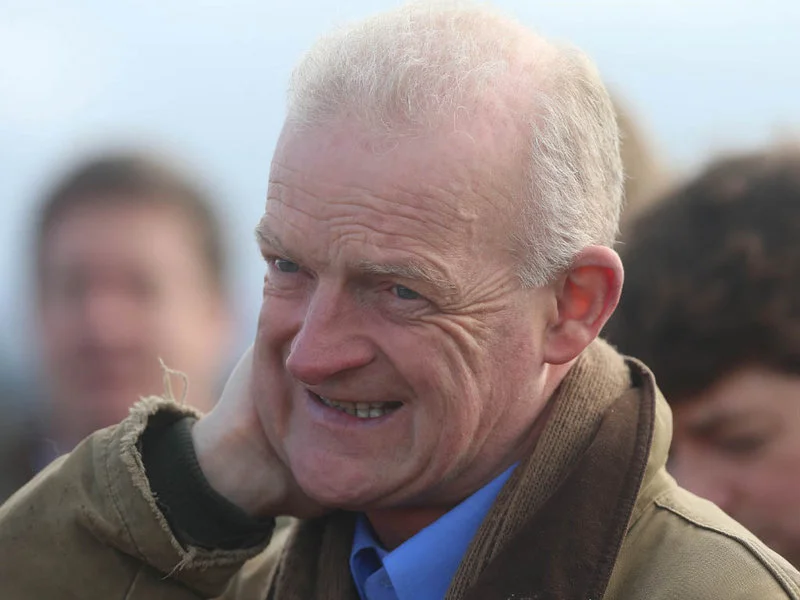 Willie Mullins looking suitably perplexed