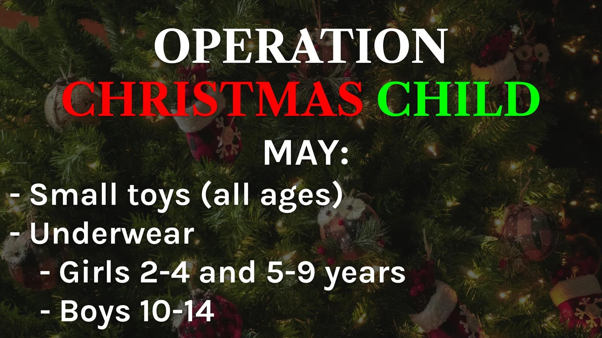 OCC - Currently Gathering Small Toys and Underwear May 2023.jpg