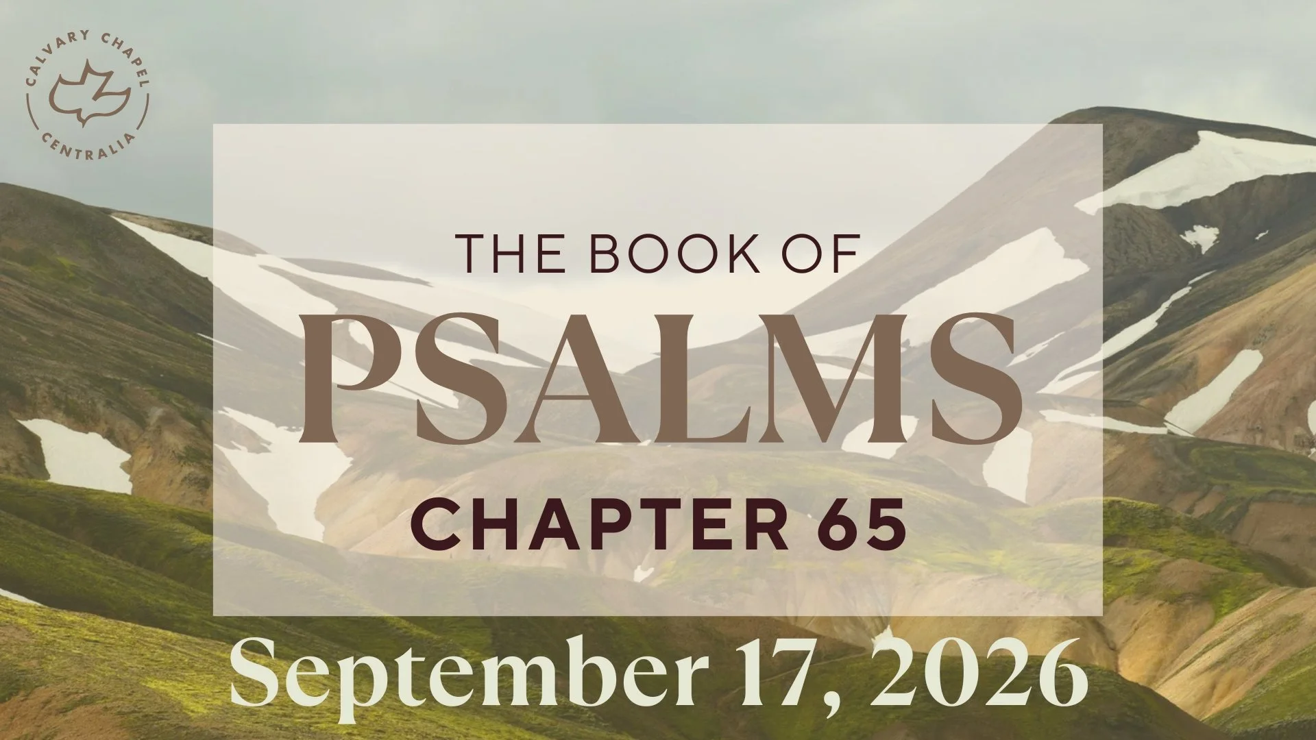 Psalm 65