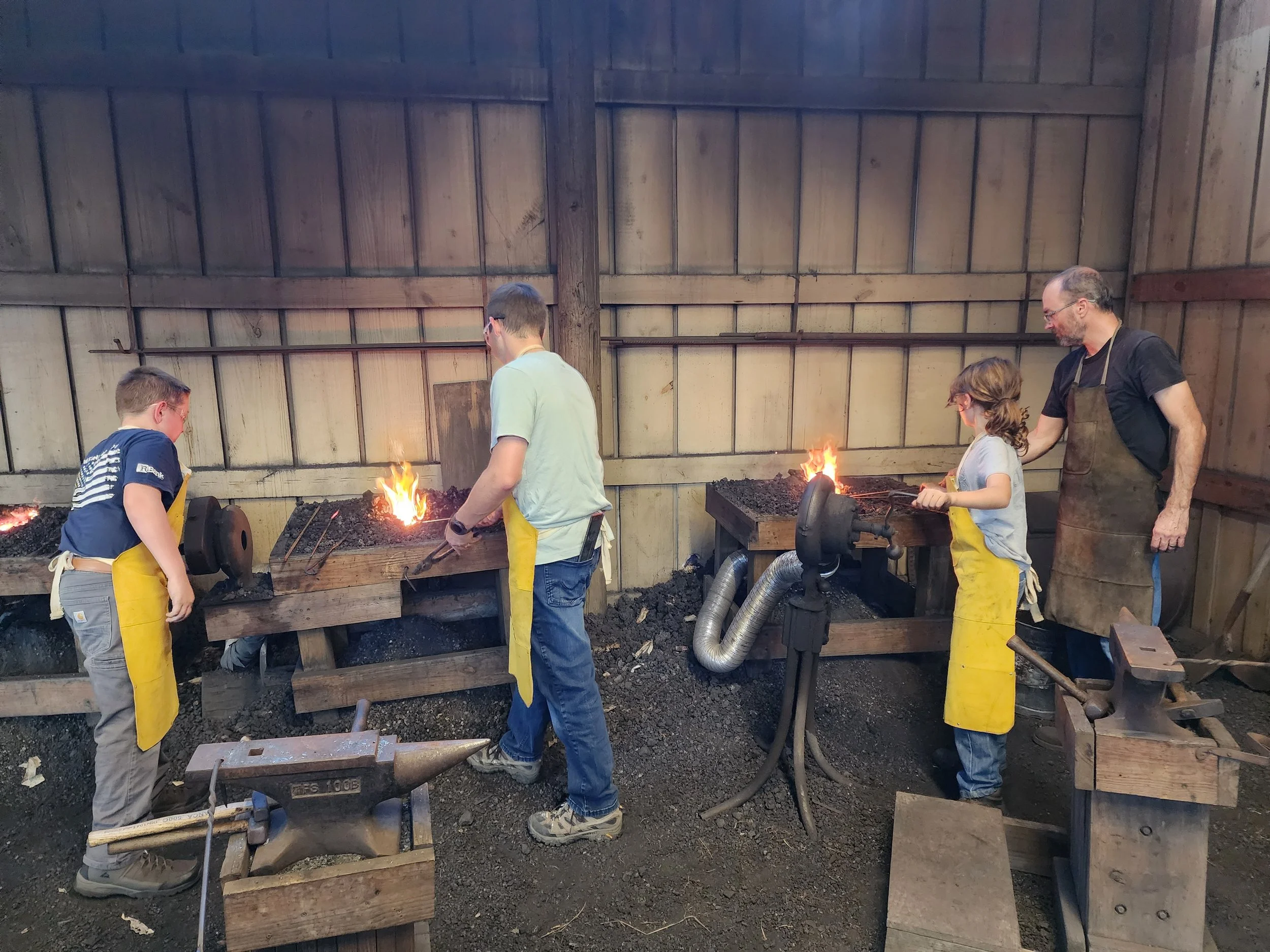 Youth Blacksmithing Ages 11 to 13