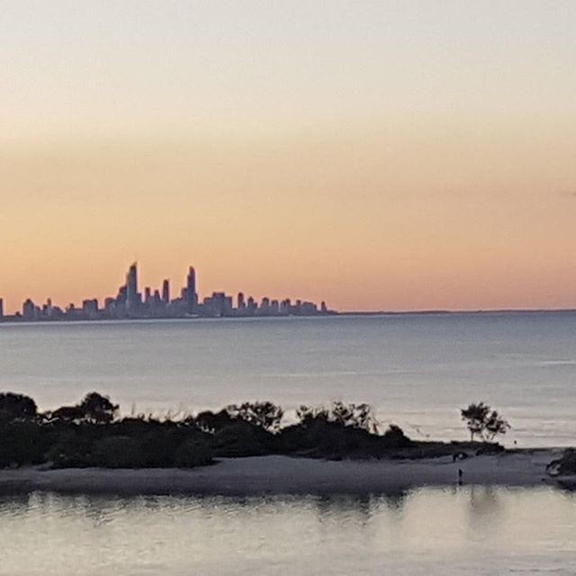 on a clear day you can see forever #sunset #currumbinalley #beachlife #inspiredbynature #lovemylife