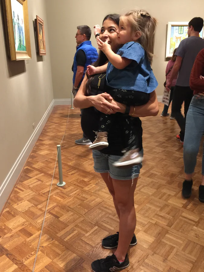 Pregnant with Cohen, two weeks before he was born!