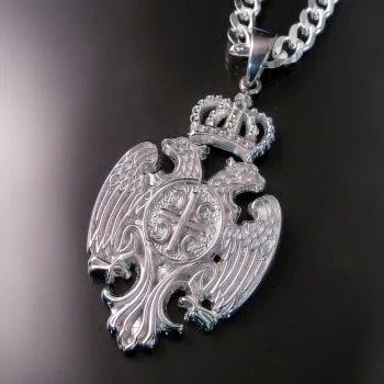 Serbian Eagle Pendant